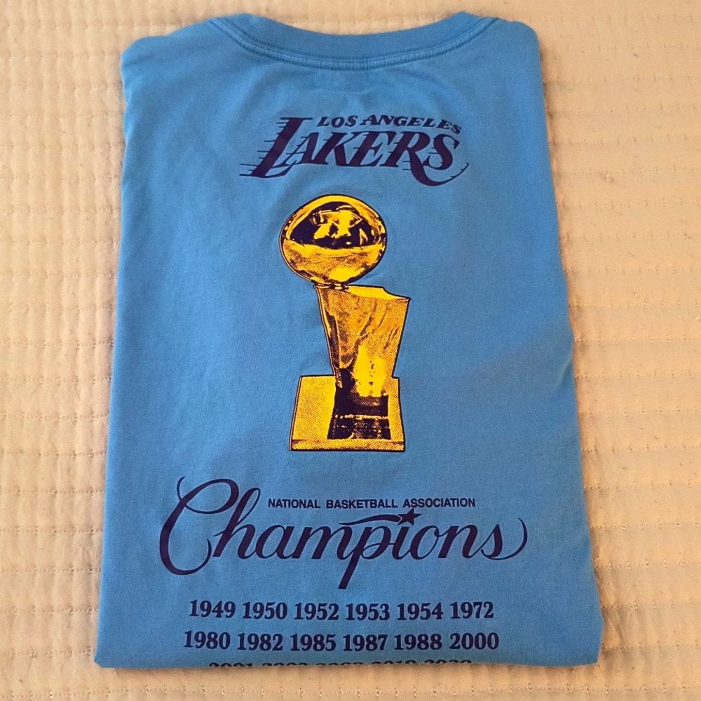 Lakers City Edition Long Sleeve Tee